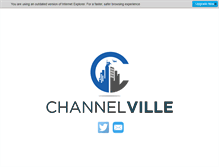 Tablet Screenshot of channelville.com